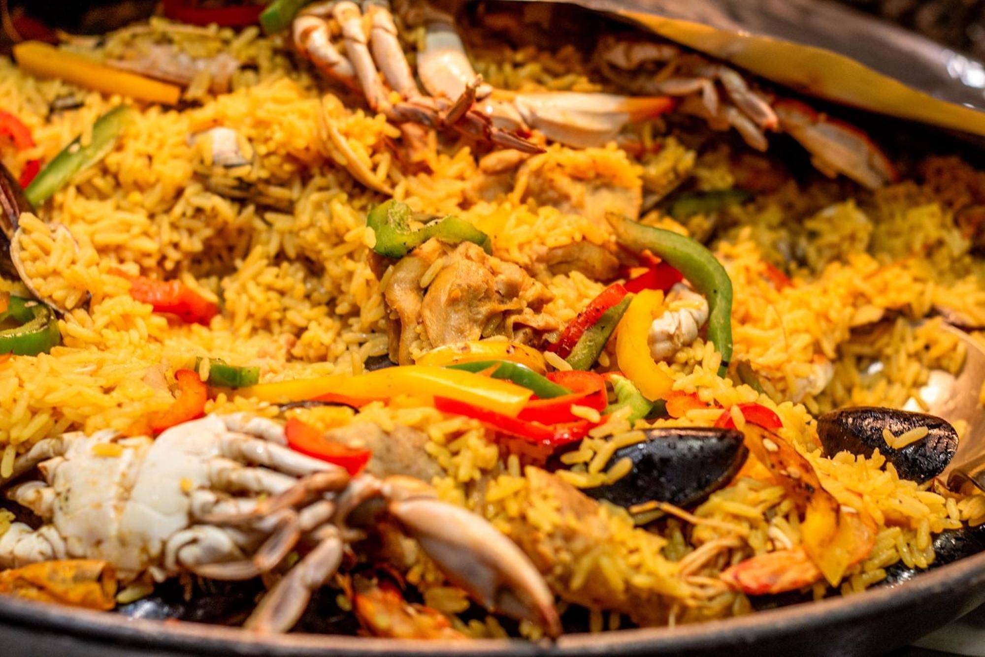Camino Real Aeropuerto Hotel Ciudad de México Exterior foto Crab biryani